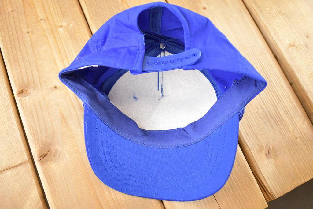 Vintage 1980s Virginia Snapback Rope Hat /