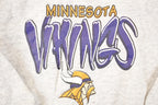 Vintage 1990s Minnesota Vikings Logo Athletic NFL Crewneck Sweatshirt Youth L
