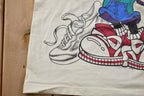 Vintage 1990s Disney Mickey Nouse AOP Sneakers T-Shirt  90s Graphic Tee  Vintage Mickey Mouse  Made In USA  90s Disney Tee