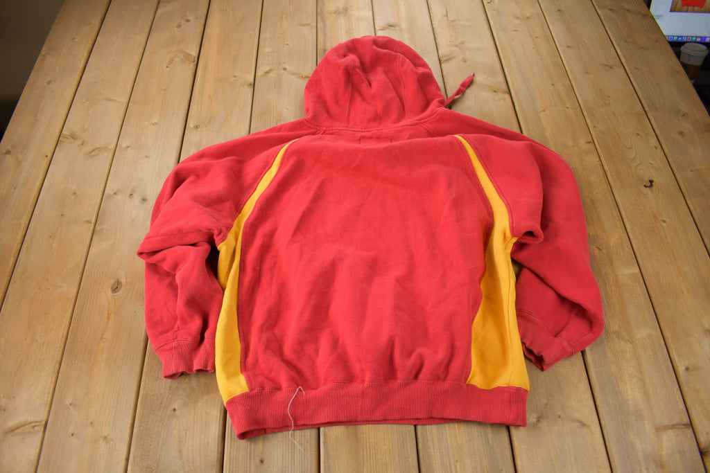 Vintage 1990s Iowa State University Cyclones Collegiate Embroidered Hoodie