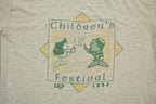 Vintage 1990s Children's Festival USF Graphic T-Shirt