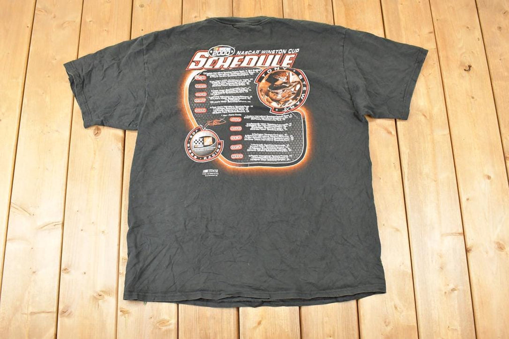 Vintage Y2K Ty Stewart Souvenir Nascar Winston Cup Travel T-Shirt Men's XL
