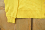 Vintage 1960s Haymaker Lacoste Knit Cardigan Sweater Women's S