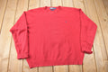 Vintage 1990s Polo Ralph Lauren Red Knit Sweatshirt