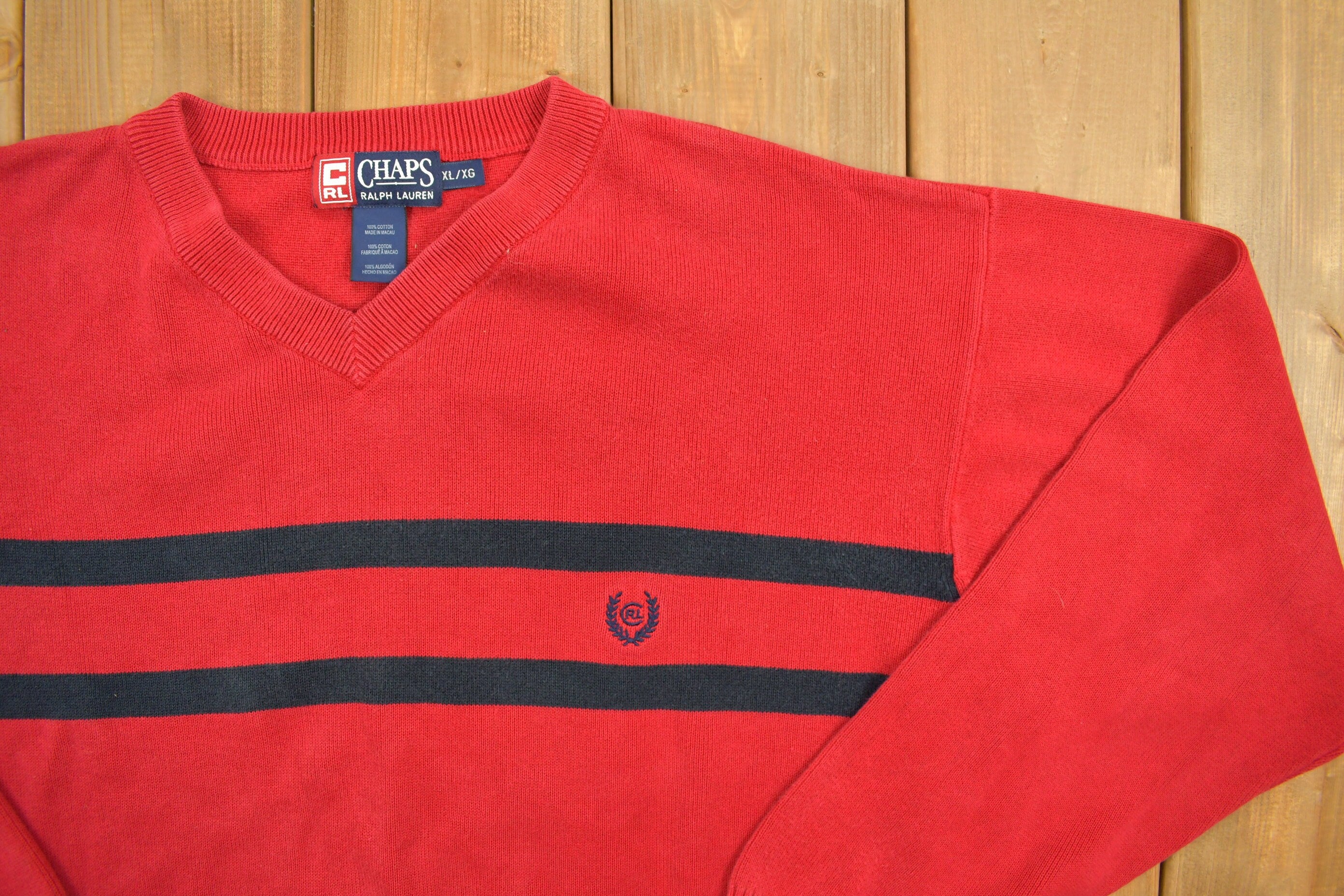 Vintage 1990s Chaps Ralph Lauren Knitted Sweater