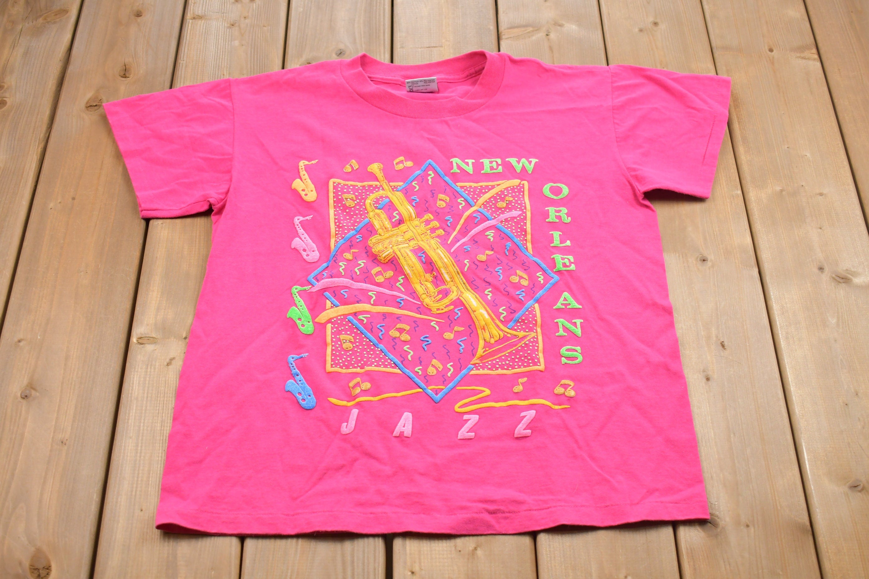 Vintage 1990s New Orleans Mardi Gras T-Shirt