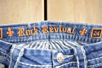 Vintage 2000s Rock Revival Skinny Jeans Size 24x32