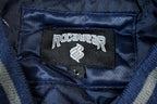 Vintage 1990s Rocawear Embroidered Snap Button Satin Bomber Jacket