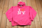 Vintage 1990s I Love New York Graphic Hoodie