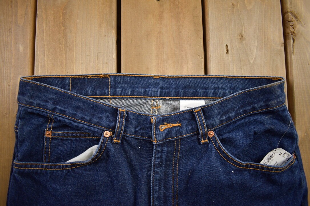 Vintage 1990s Levi's Blue Jeans Size 34x30