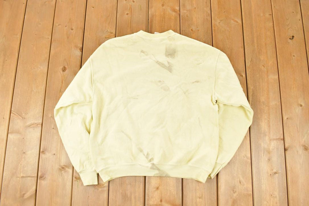 Vintage 1990s Multi Flower Cute Crewneck Sweatshirt Men's M