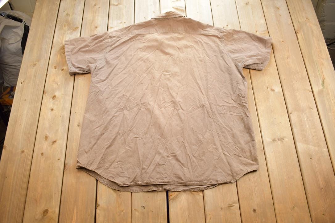 Vintage Y2K Carhartt Casual Button Up Work Shirt