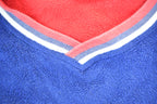 Vintage 1990s USA Red White And Blue Patriotic JJM Sportswear Fleece Sweater