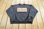 Vintage 1990s De Lanng Animals Crewneck Sweatshirt Men's Large