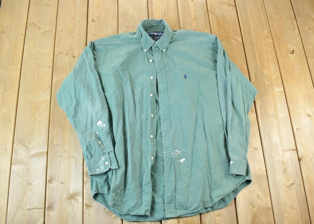 Vintage 1990s Ralph Lauren Blake Button Up Shirt