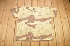 Vintage 1990s Mermais Red Sea Rumble Desert Camo Graphic T Shirt