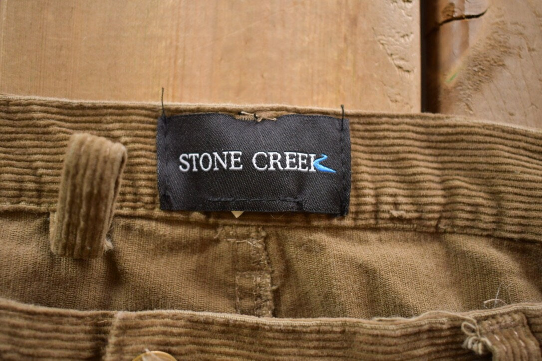 Vintage 1990s Stone creek Corduroy Pants Size 32 x 29
