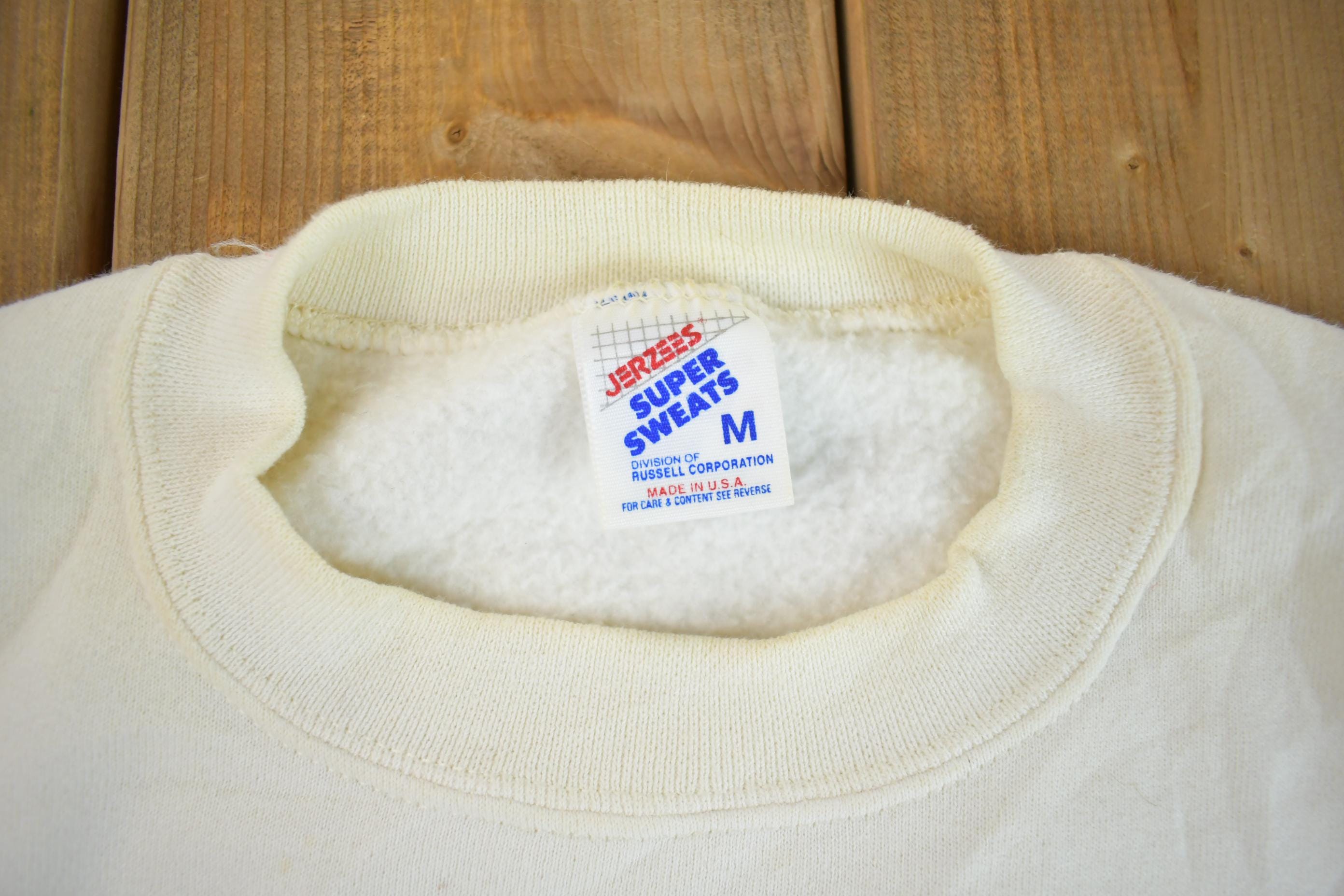 Vintage 1980s "60 and Sexy" Crewneck Sweatshirt Made In USA