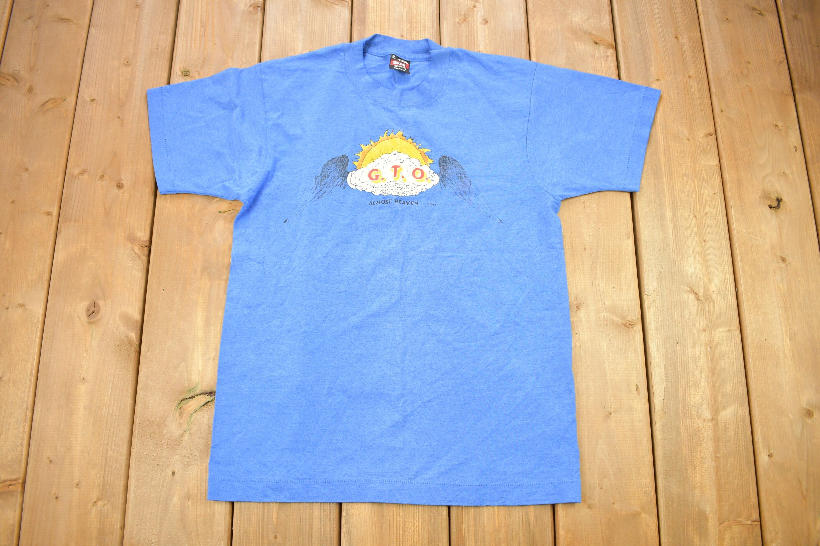 Vintage 1993 GTO Almost Heaven Graphic T-Shirt