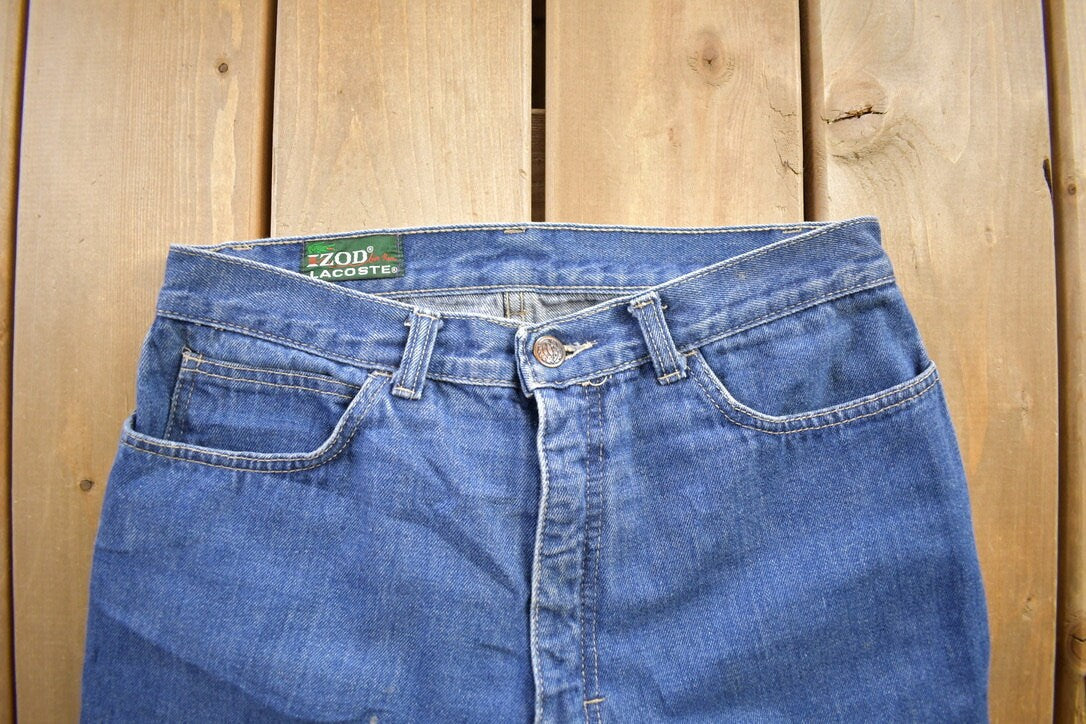 Vintage 1990s IZod Lacoste Denim Jeans Size 29x30