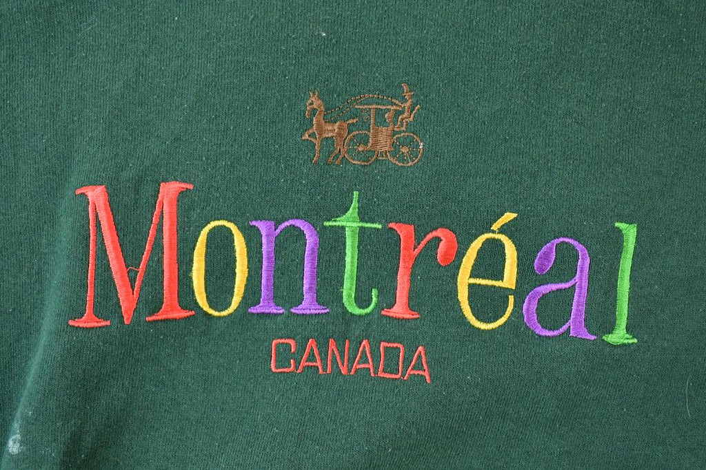 Vintage 1990s Montreal Canada Crewneck Sweatshirt
