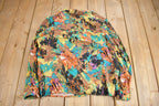 Vintage 1970s Frederick Alexandra Abstract Theme Button Up Shirt