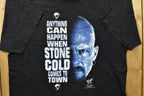 Vintage 1998 Stone Cold Steve Austin "Anything Can Happen When.." T Shirt
