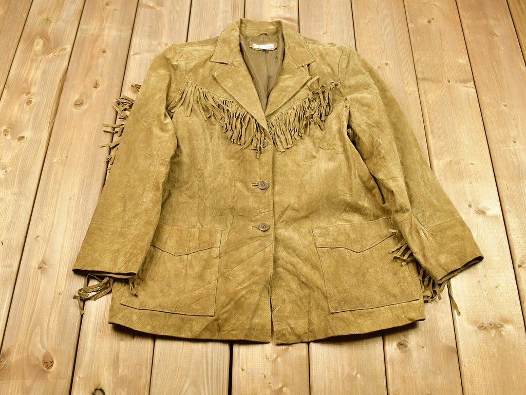 Vintage 1990s Western Fringe Jacket