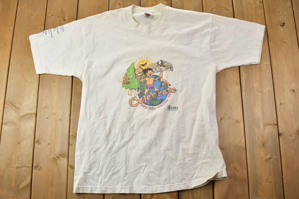 Vintage 1990s Alberta Environmental Souvenir T-Shirt