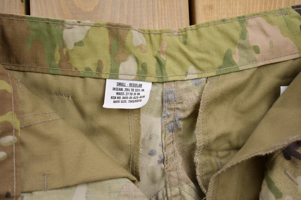 Vintage 1990s Military Desert Camouflage Cargo Pocket Pants 28 x 31