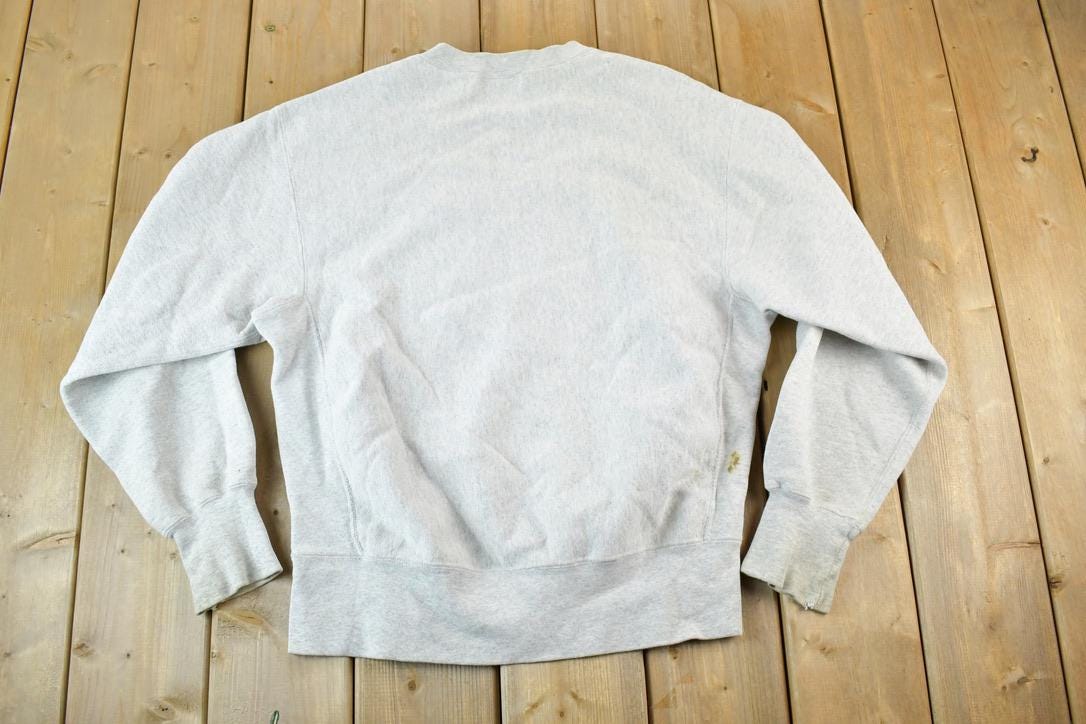 Vintage 1990s Illinois Souvenir Lee Crossgrain Crewneck Sweatshirt Made In USA  90s Crewneck  Souvenir Sweater  Streetwear  Travel