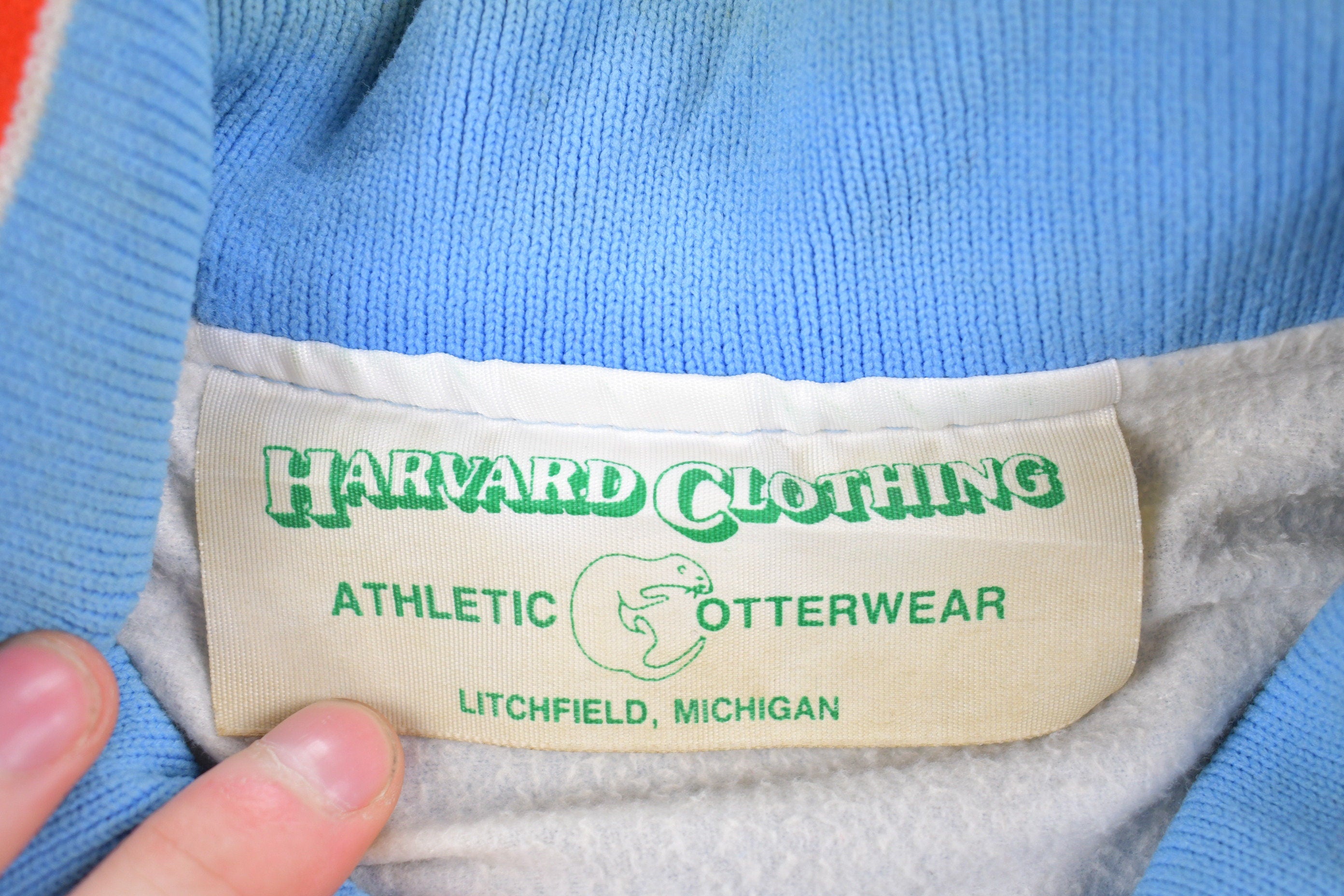 Vintage 1990s Harvard Clothing Cross Country Track Varsity