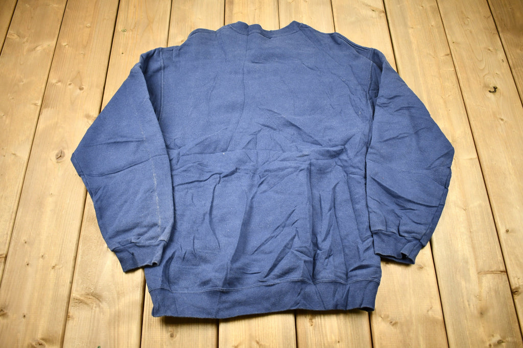 Vintage 1990s Wisconsin Embroidered Crewneck Sweatshirt