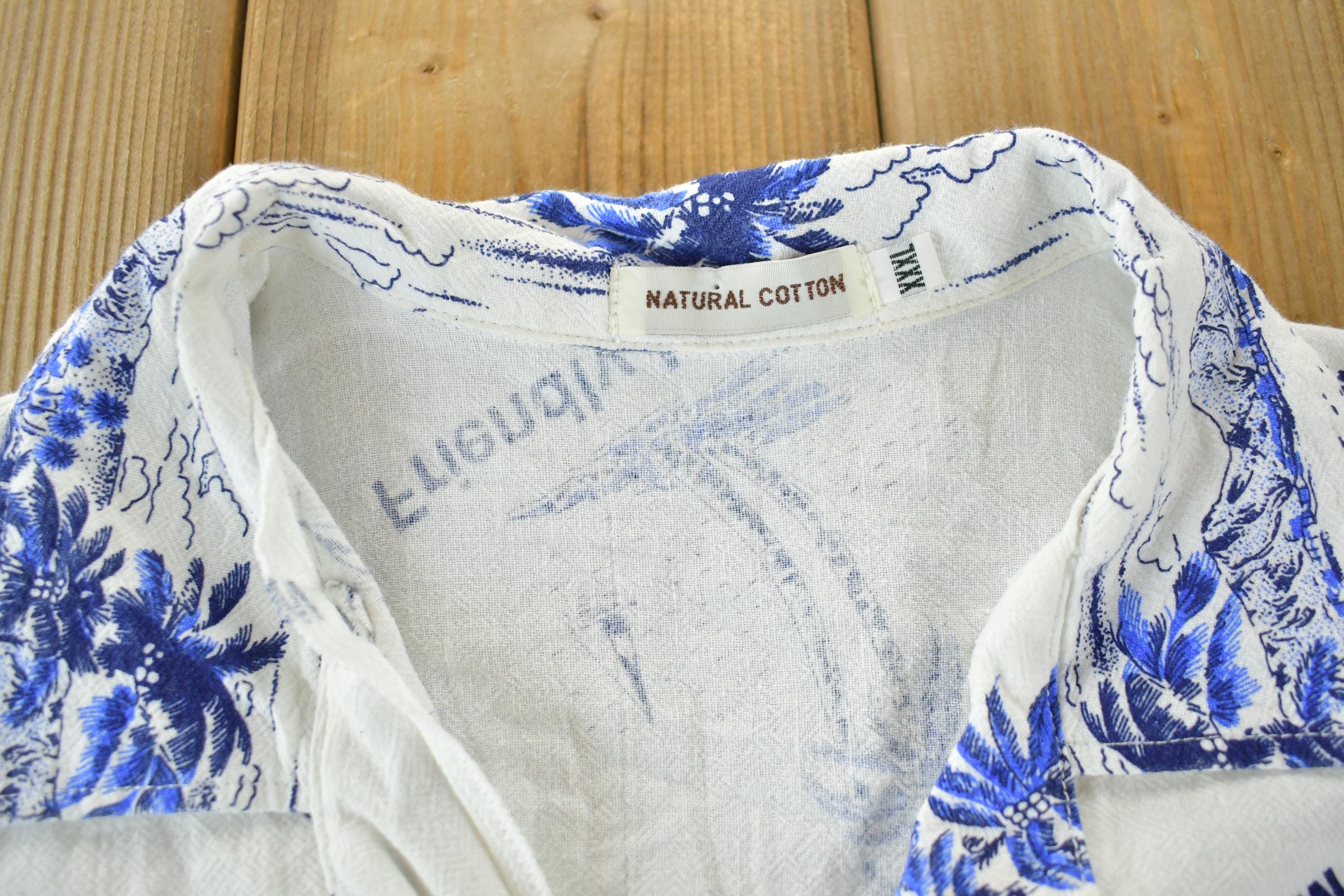 Vintage 1990s St. Maarten Button Up Shirt