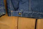 Vintage 1990s Rio Grande Outerwear Sherpa Lined Denim Jacket