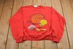 Vintage 1997 University of Ohio State Buckeyes Tweety Bird Looney Tunes Collegiate Crewneck