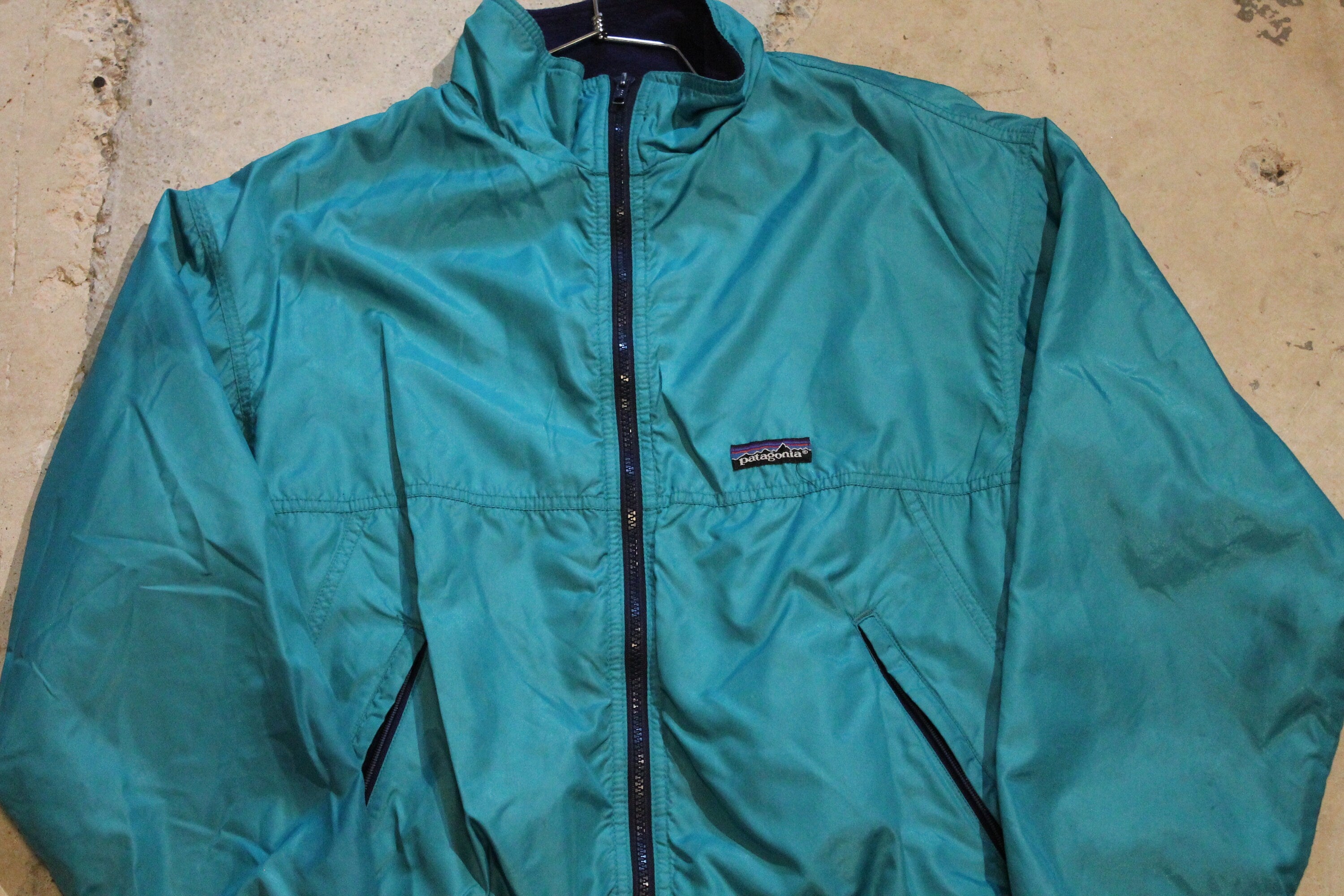 Vintage 1980s Patagonia Fleece Lined Windbreaker