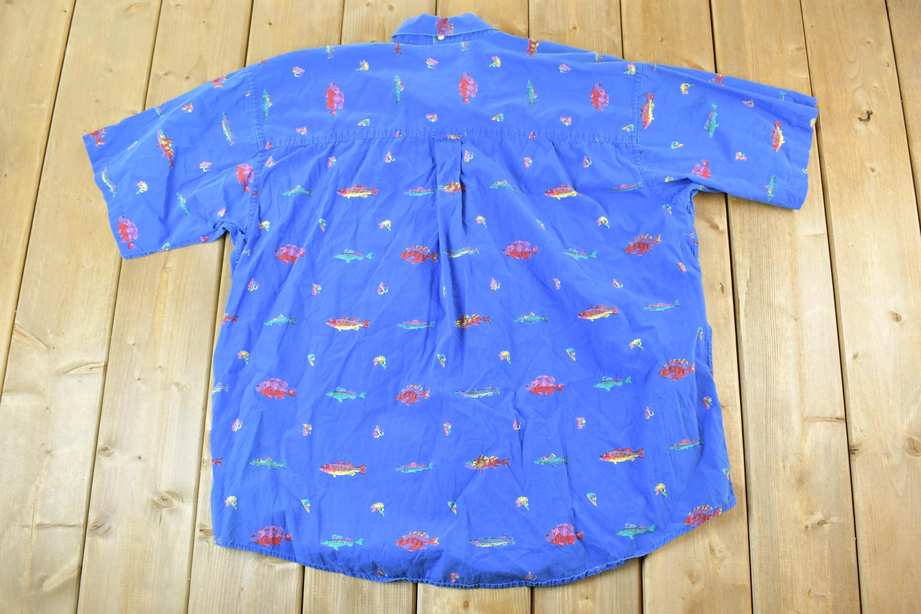 Vintage 1990s Salty Dog Gant Button Up Polo Shirt