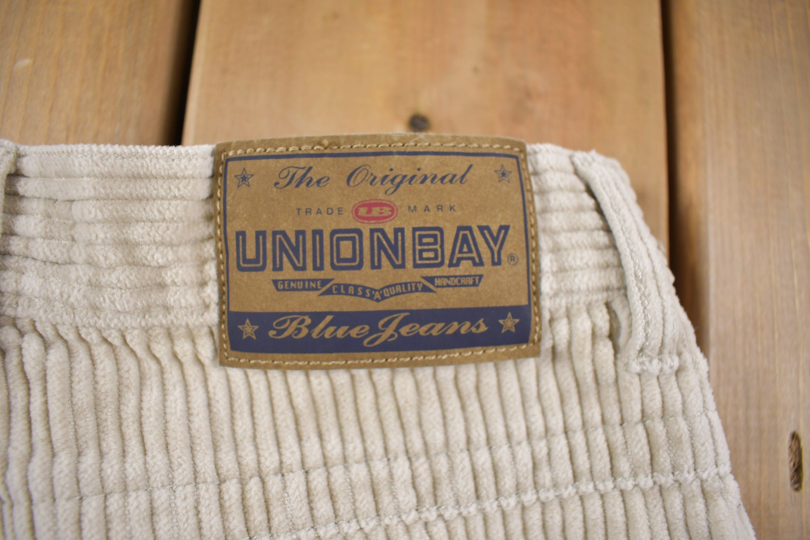 Vintage 1990's Union Bay Simple Corduroy Size 22 x 25  American Vintage  Streetwear Fashion  Vintage Pants