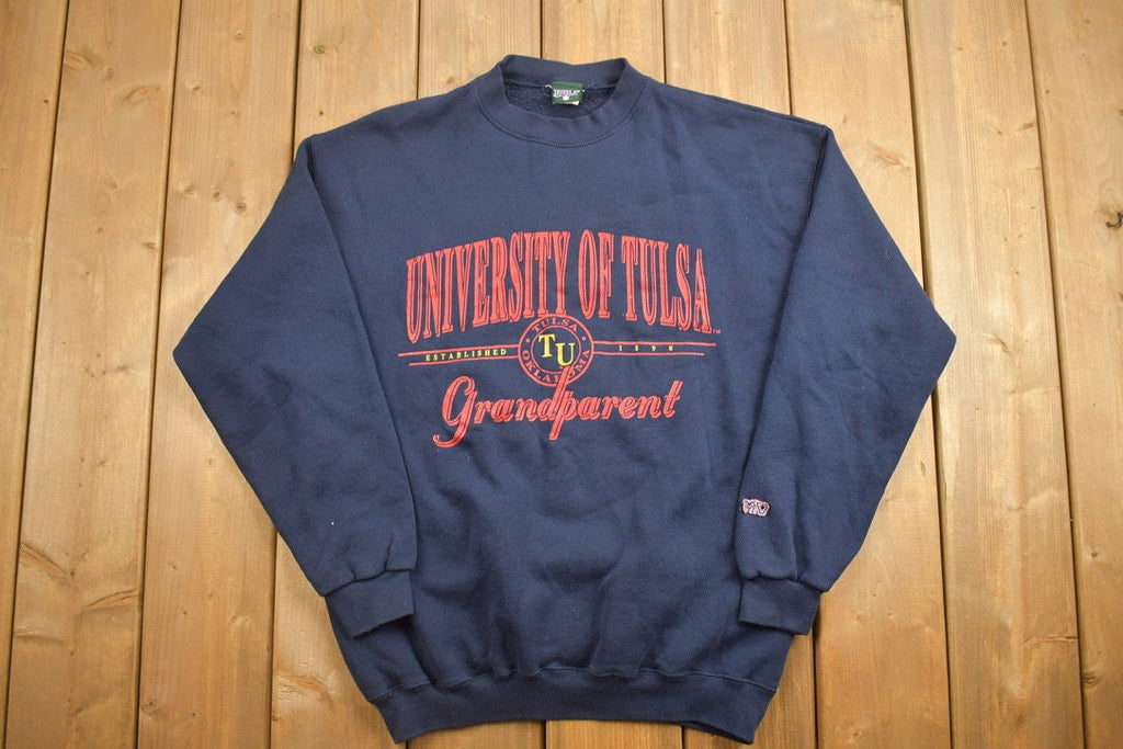 Vintage 1990s University Of Tulsa Grandparent Collegiate Crewneck