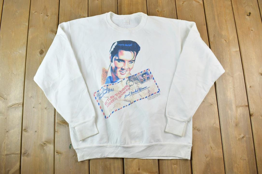 Vintage 1990s Elvis Crewneck Sweatshirt