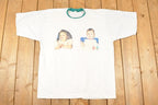 Vintage 1990s Double Sleeve Souvenir Travel T-Shirt Men's XL