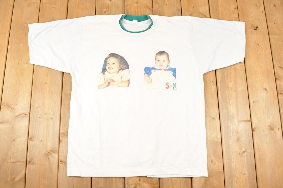 Vintage 1990s Double Sleeve Souvenir Travel T-Shirt Men's XL