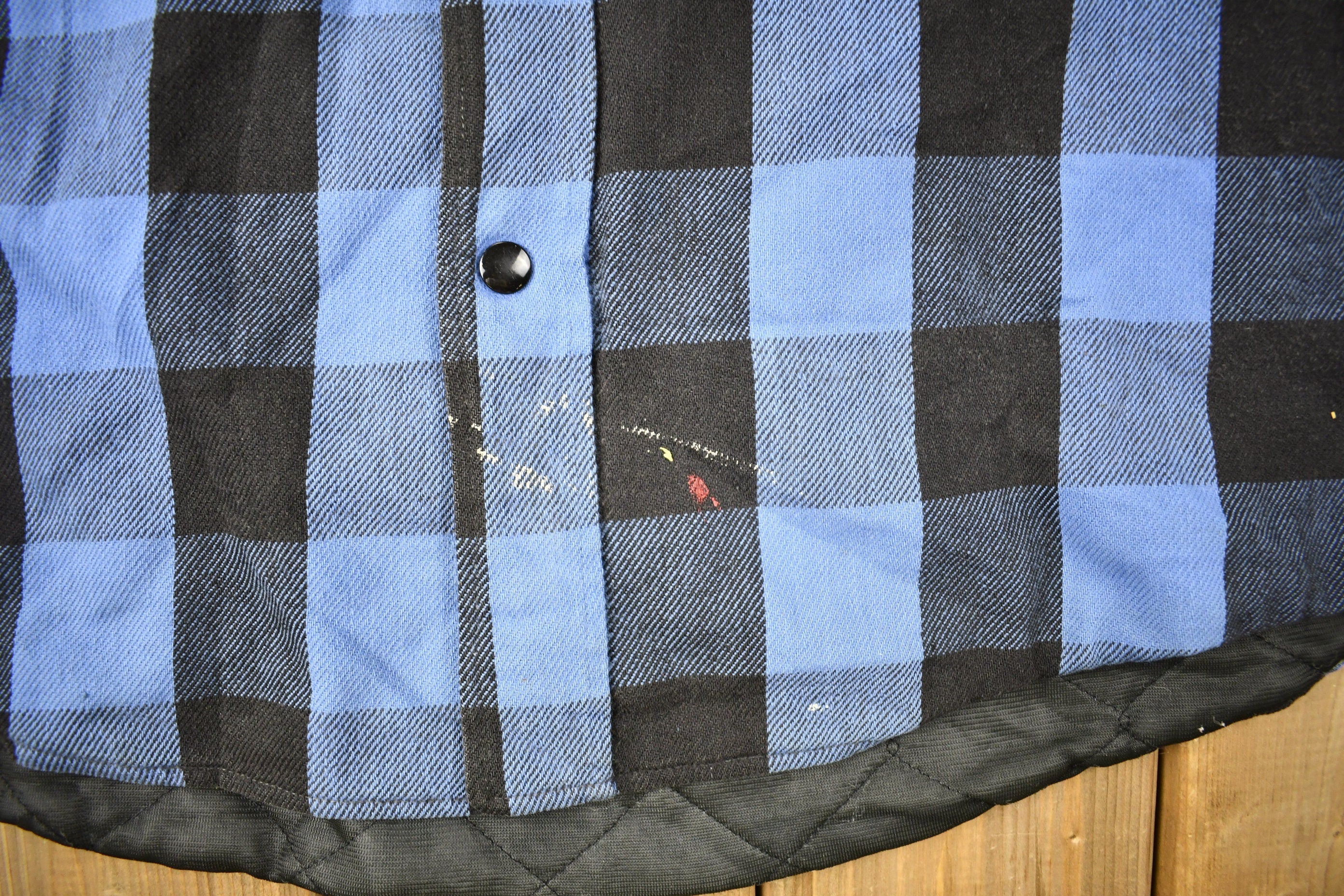 Vintage 1990s Frostproof Heavyweight Insulated Button Up Shirt