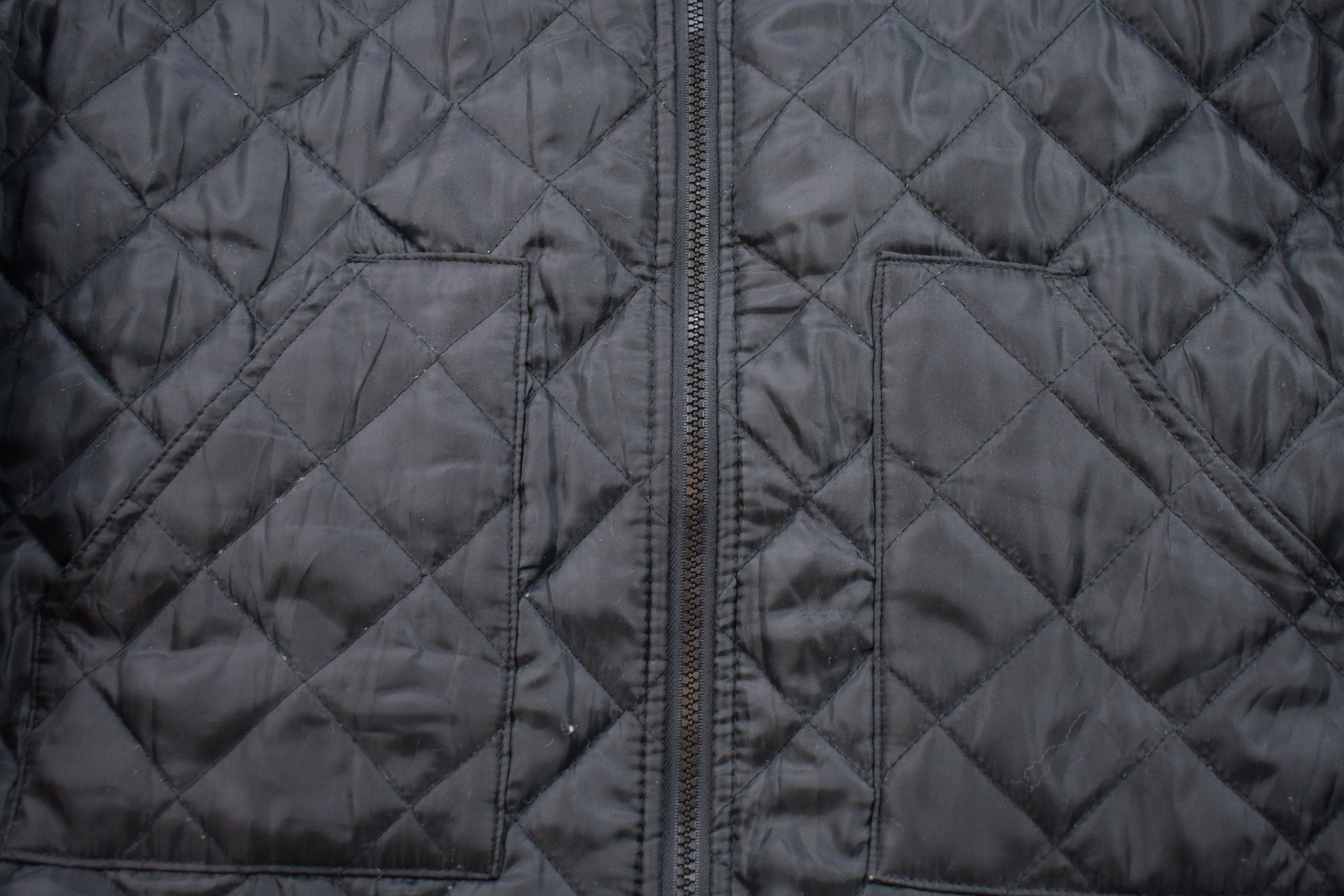 Vintage 1990s Quilted Full Zip Jacket