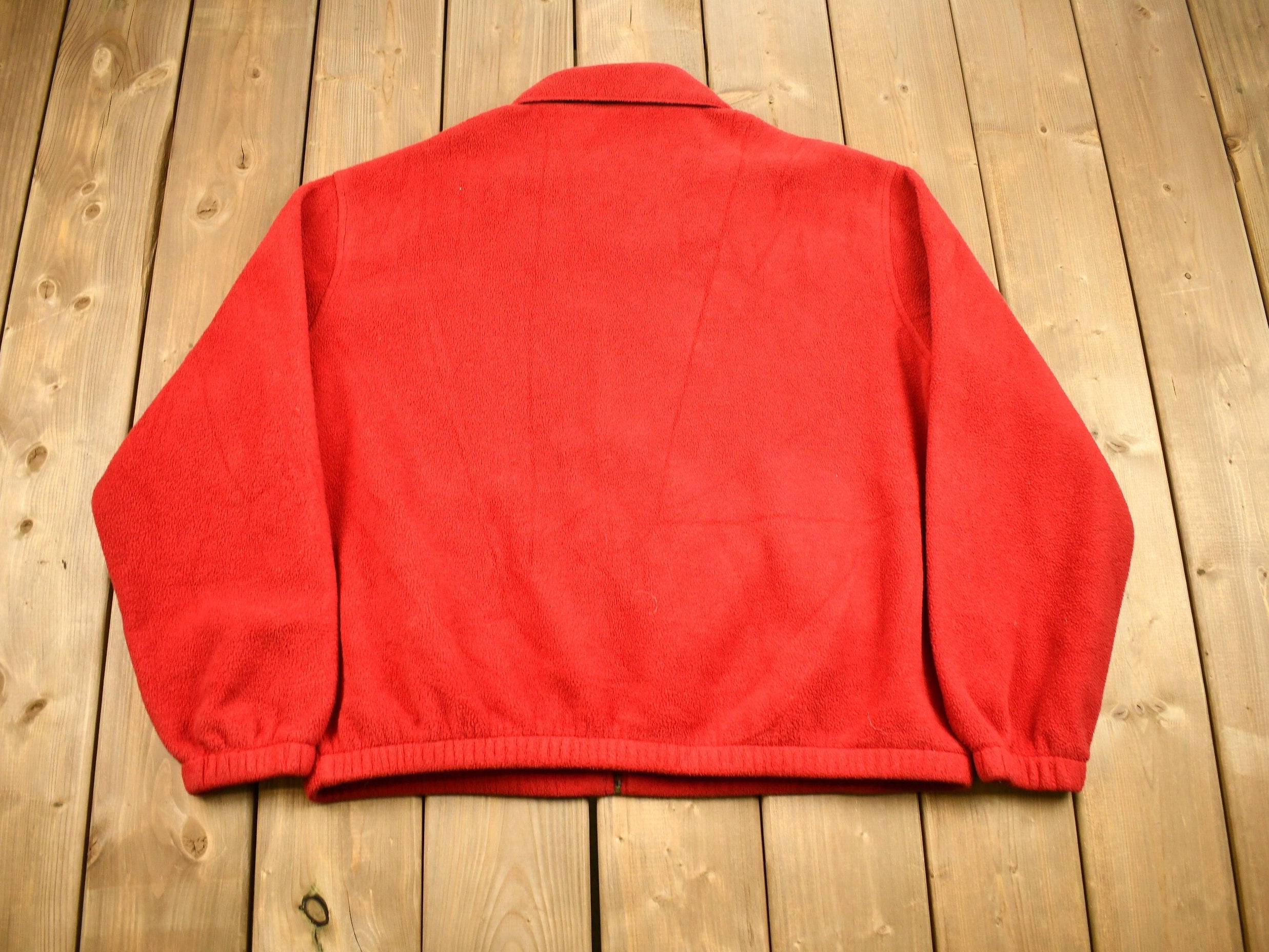 Vintage 1990s Polo Ralph Lauren Zip Up Polartec Fleece Sweater