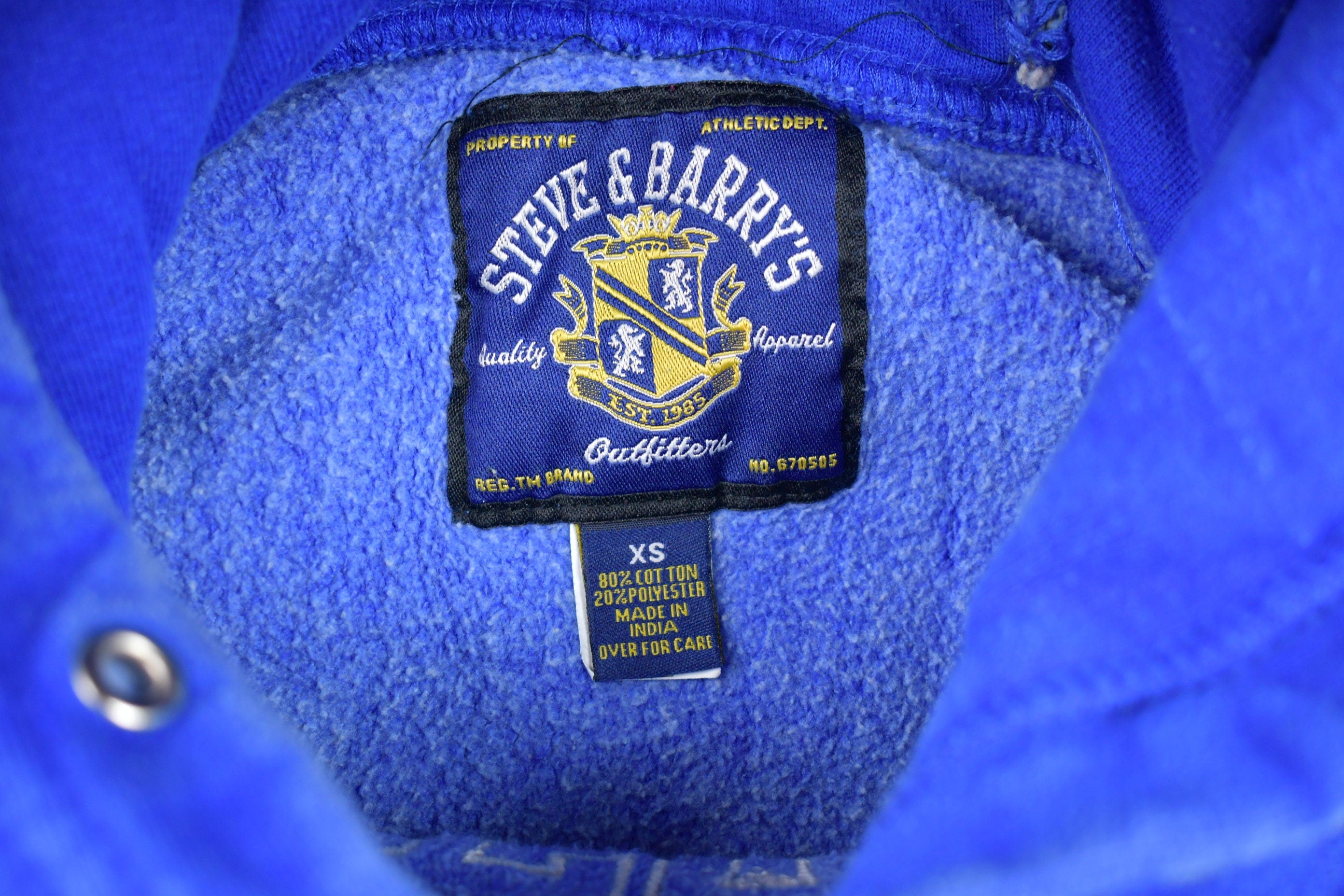 Vintage 1990s Steve's & Barry Air Force Graphic Hoodie
