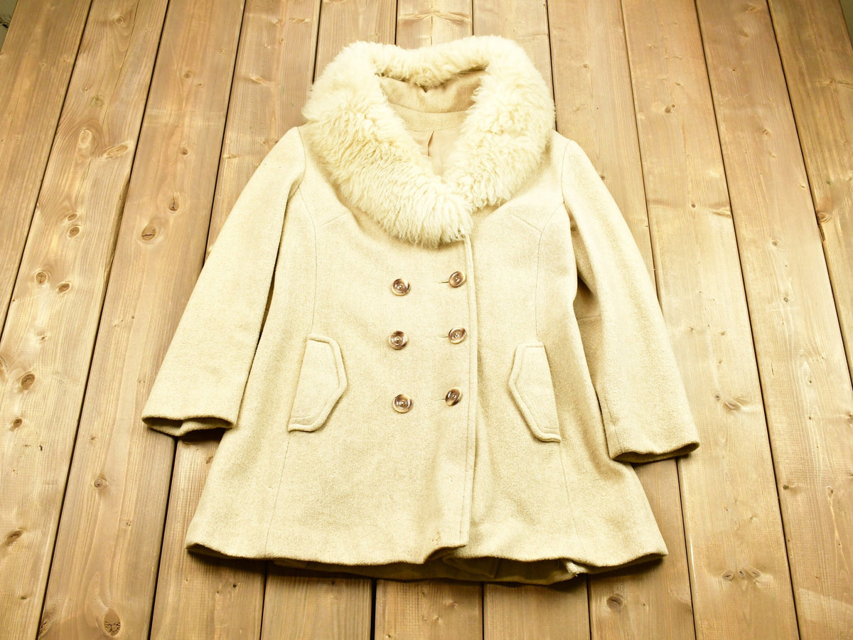 Vintage 1960s Sears Double Breasted Peacoat