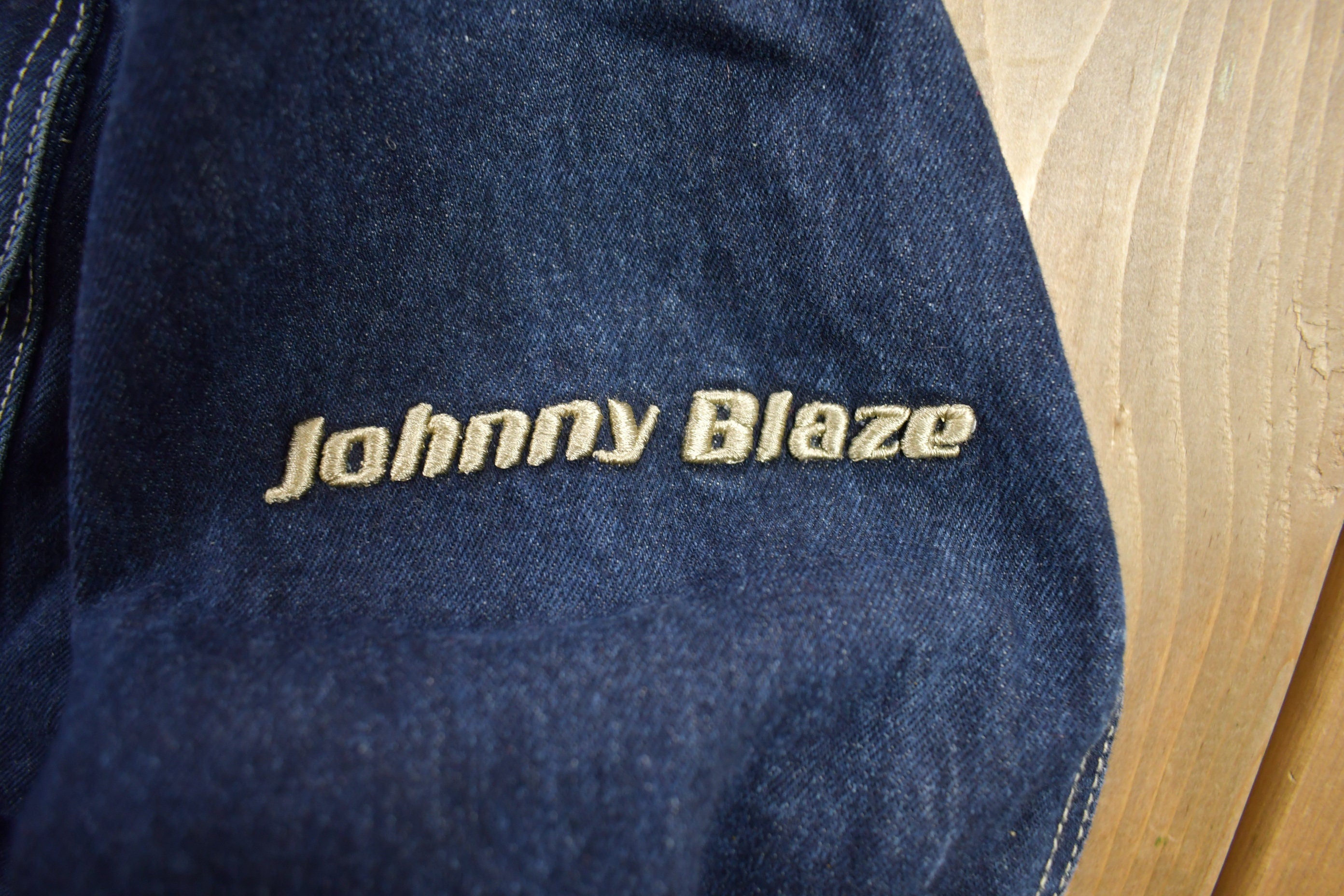 Vintage 1990s Johnny Blaze Denim Jean Jacket