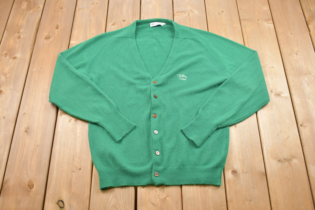 Vintage 1970s Pickering Valley View Cardigan Sweater
